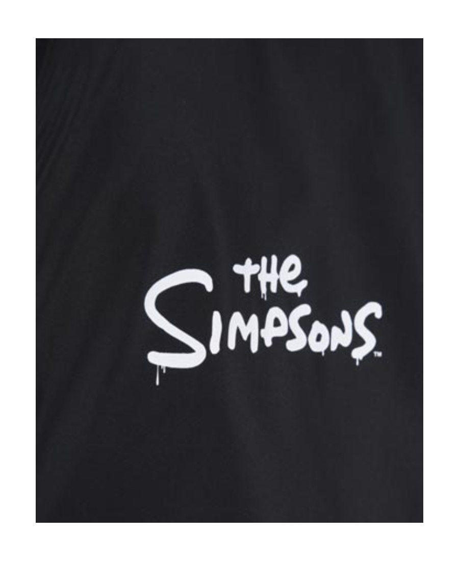 Balenciaga Simpsons Zip Up Jacket In Black