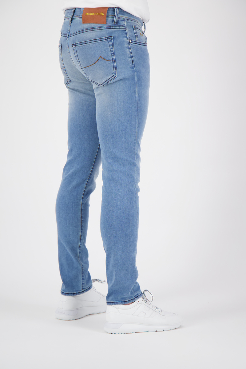 Jacob Cohen Belt-loop Jeans In Blue