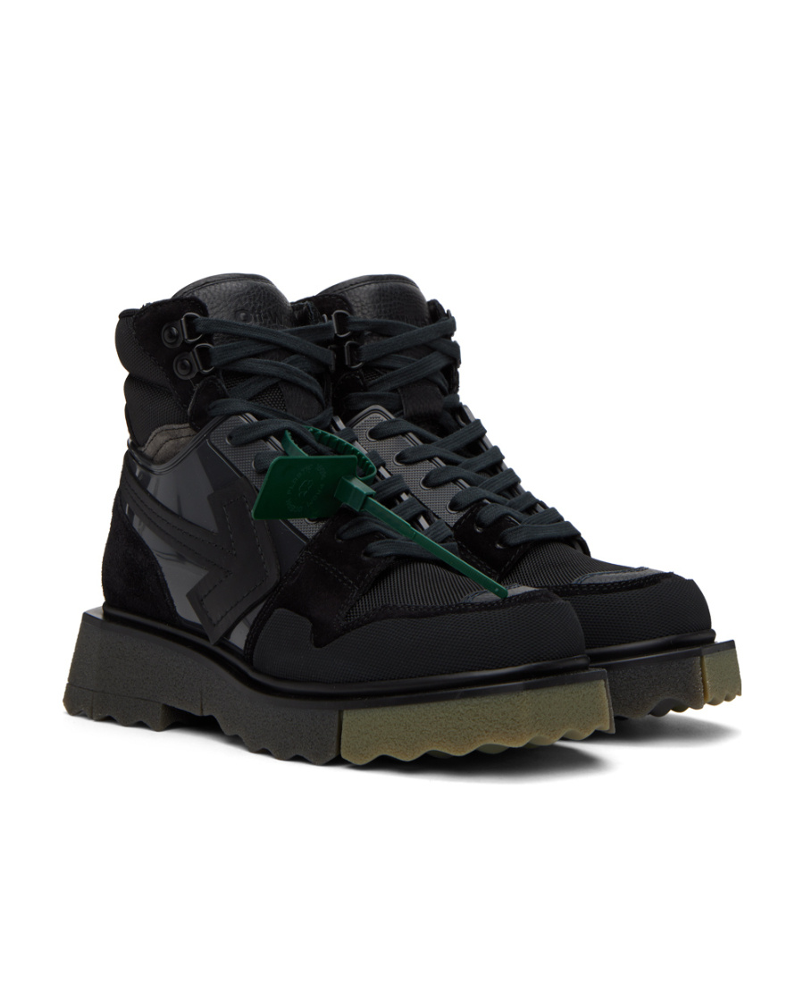 OFF-WHITE HIKING SPONGE LACE UP BOOTS