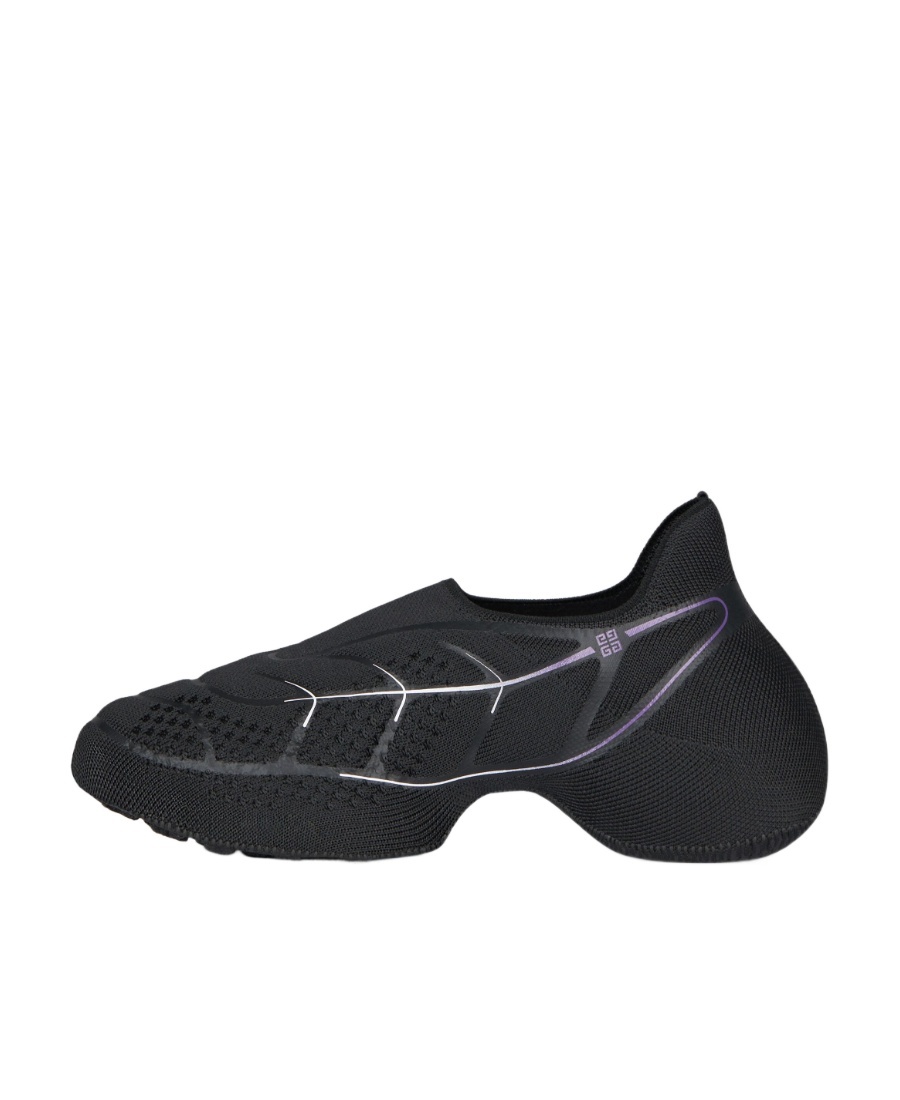 Givenchy Tk-360 Plus Knit Slip-on Sneakers In Black