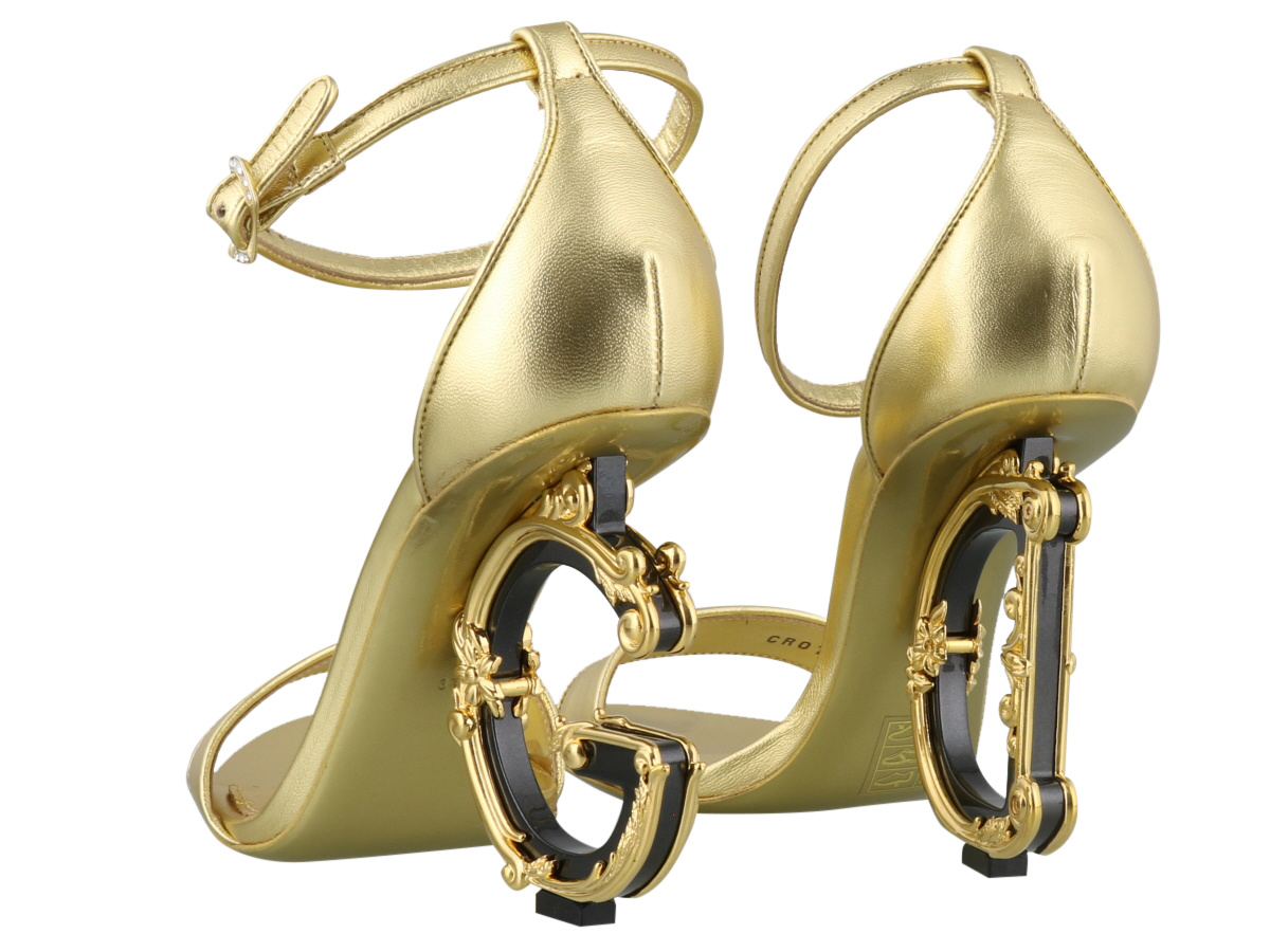 Dolce & Gabbana Keira Sandals In Nude