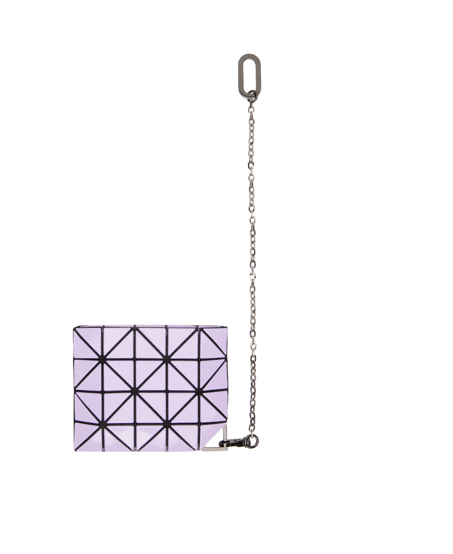 Bao Bao Issey Miyake Geometric Panelled Wallet In Purple