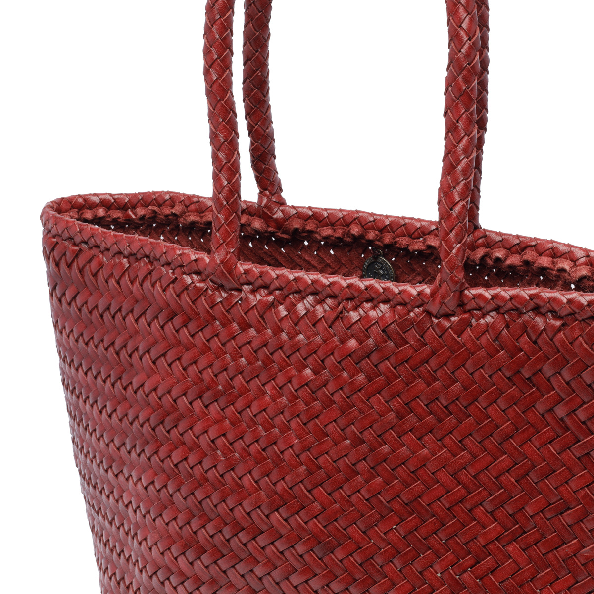 Dragon Diffusion Women Small Grace Basket Bag In Red
