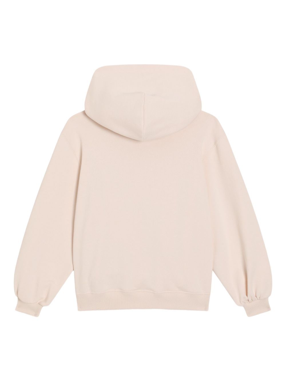 Dolce & Gabbana Logo-embroidered Hoodie In Pink