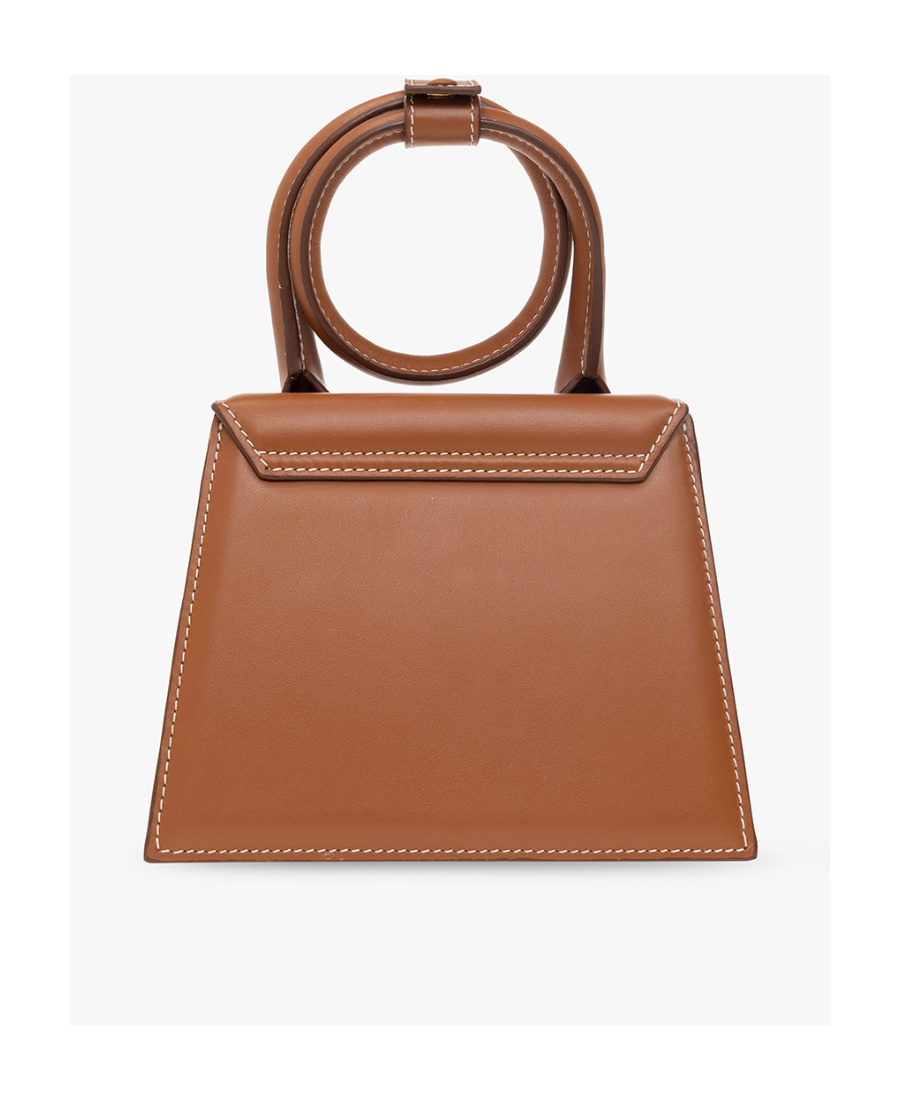 Jacquemus Le Chiquito Neud Top Handle Tote Bag In Brown