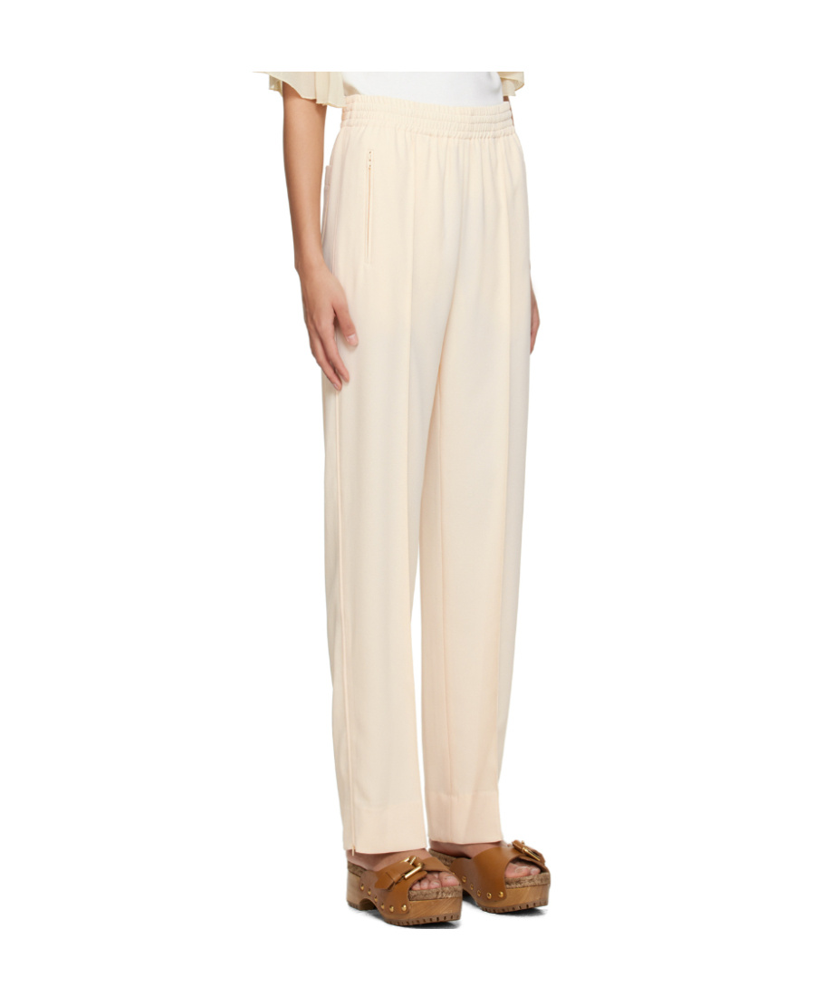 See By Chloé Straight-leg Track Pants In White