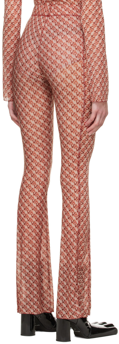 Avavav Beige Apartment Trousers In Brown