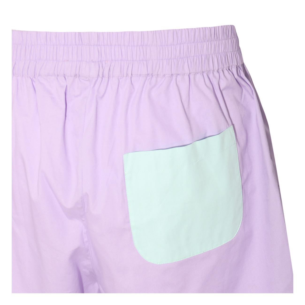 Ih Nom Uh Nit Logo-print Elasticated-waist Shorts In Purple
