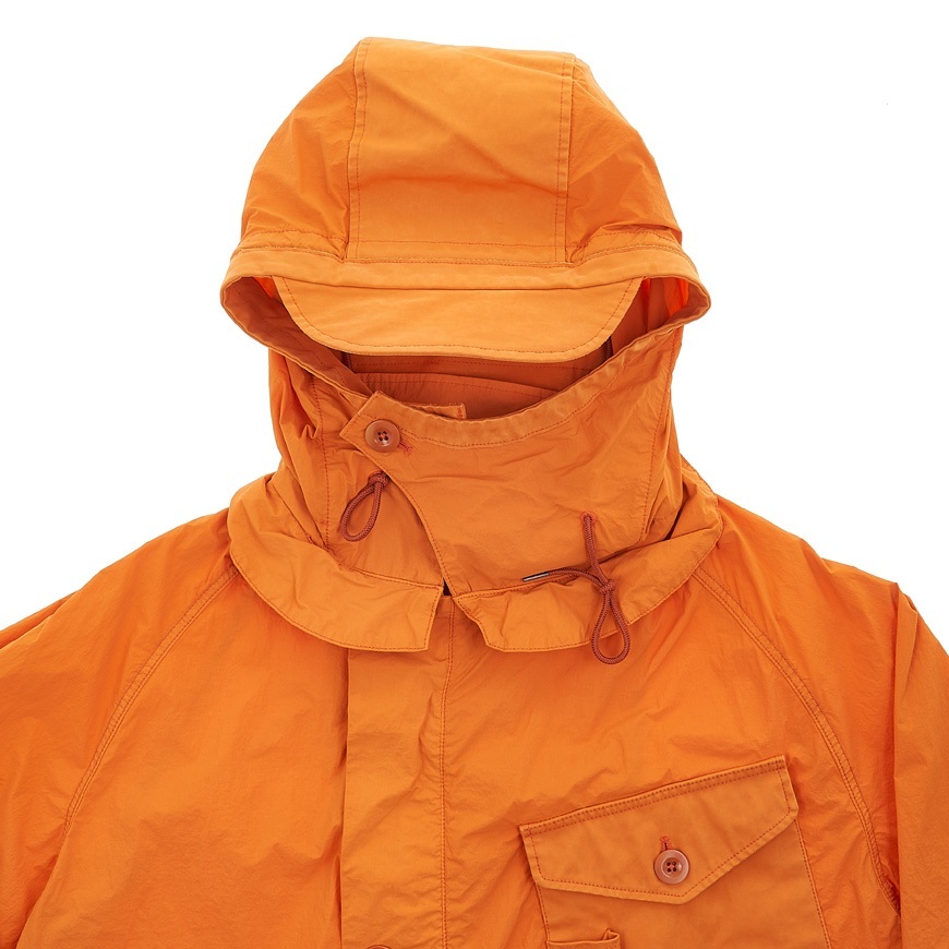 Ten C Long-sleeved Casual Jacket In Orange