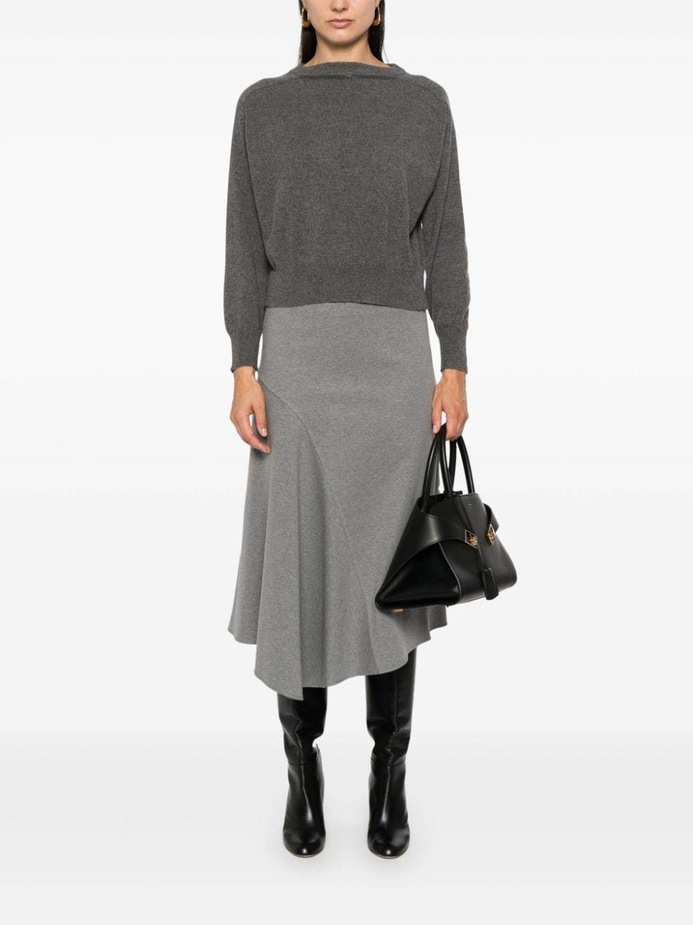 Brunello Cucinelli Monili-detailed Sweater In Black