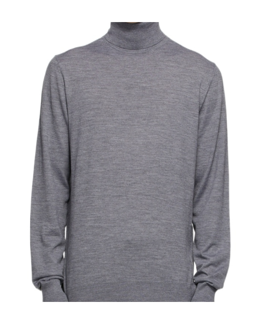 Gabriela Hearst Gray High-necked Sweater