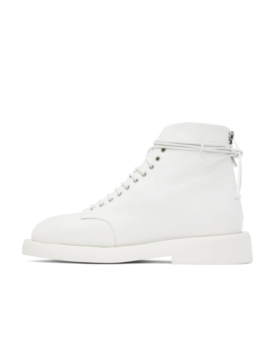 Marsèll Gomme Series Gommello And Ankle Boots In White