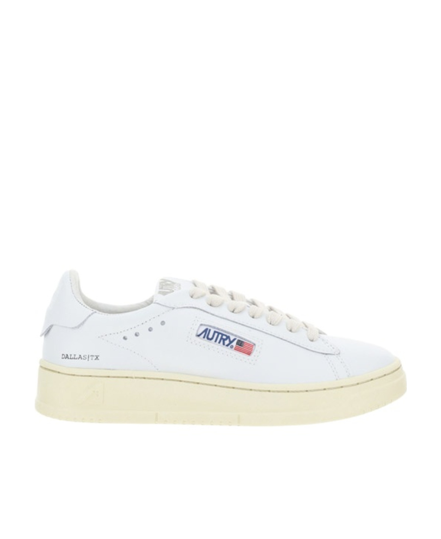 Shop Autry Logo-print Sneakers In White