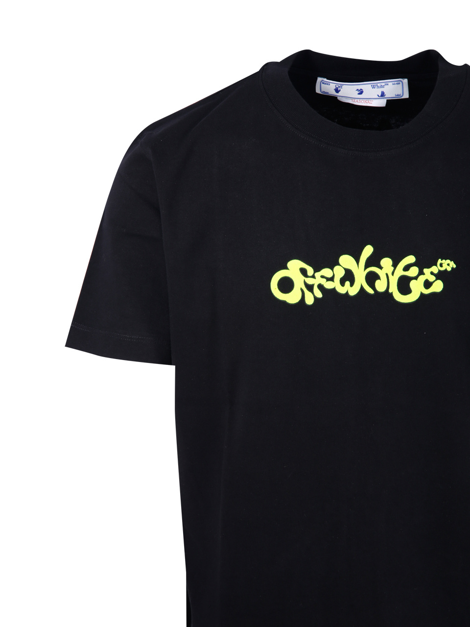Off-white Opposite Arr Slim S/s Tee In Black