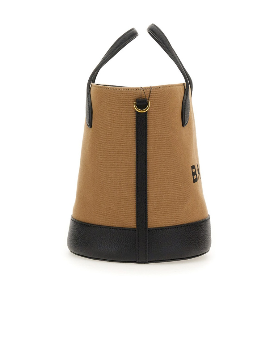 Shop Bally Rope Bucket Bag In Brown