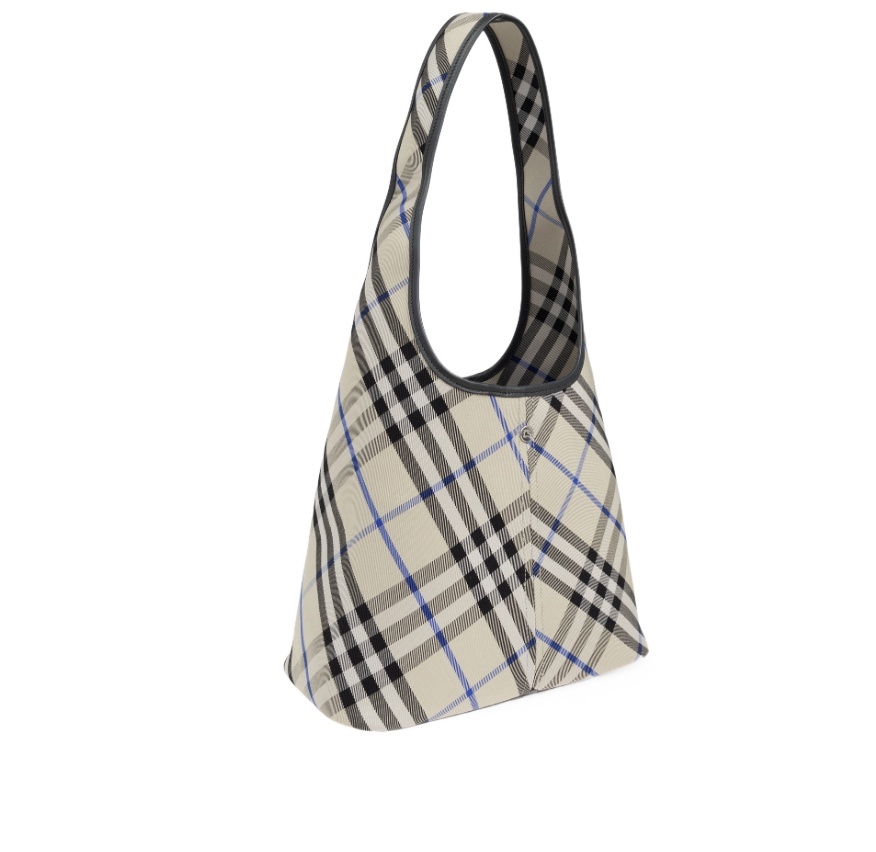 Burberry Checked Small Shoulder Bag In Multi