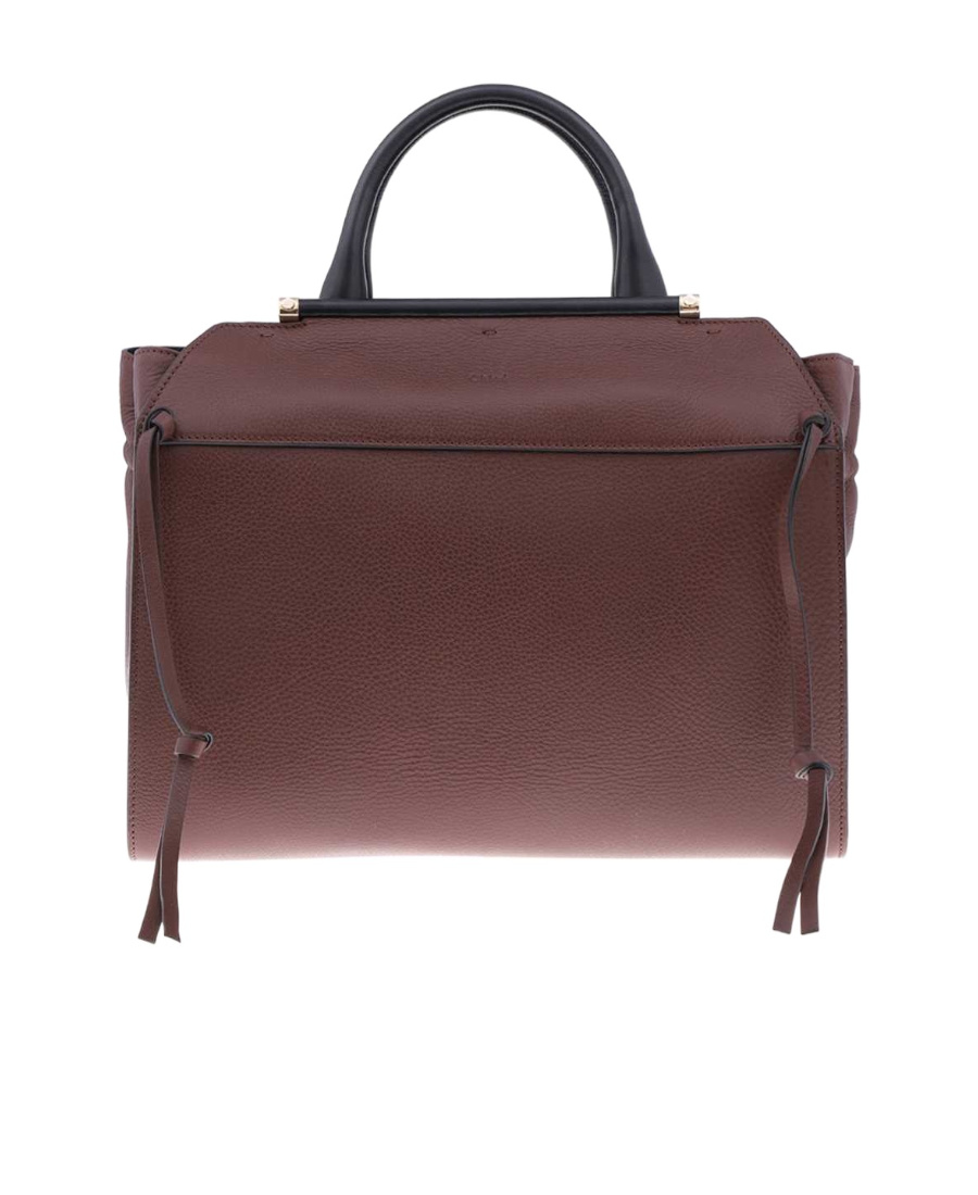 Chloé One-shoulder Bag With Both Hands Handle In Brown