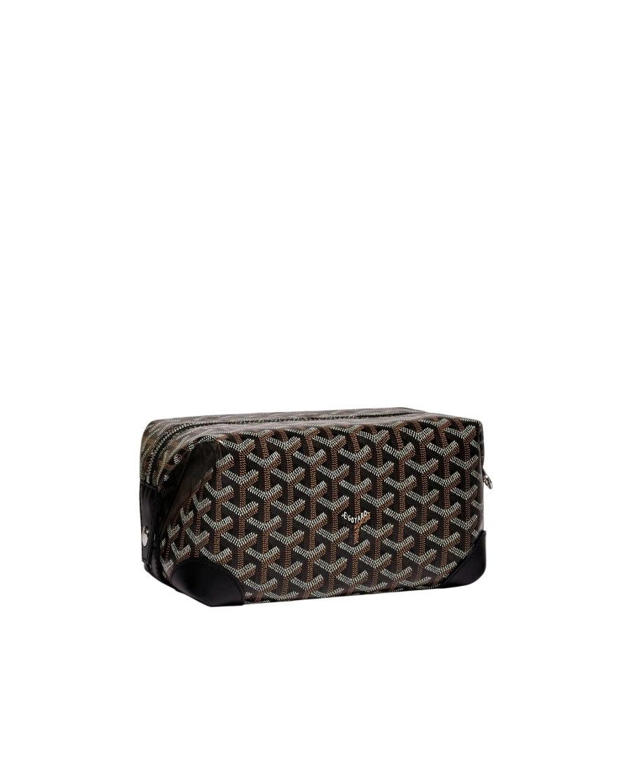 Pre-owned Goyard Bowling 25 Wash Pack