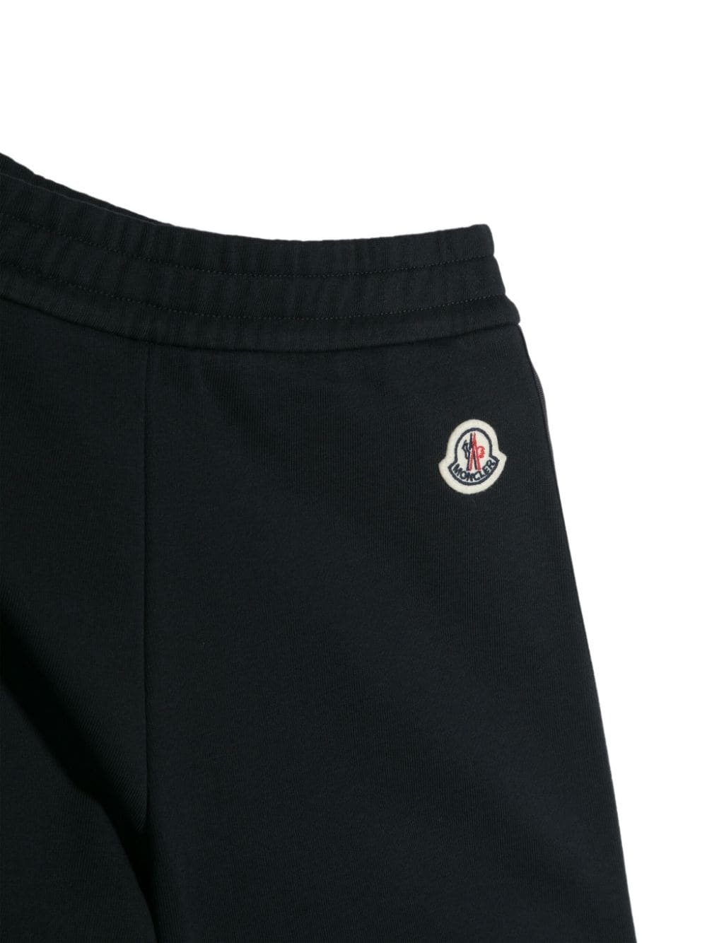 Moncler Boy's Contrast Trim Sweat Shorts In Blue