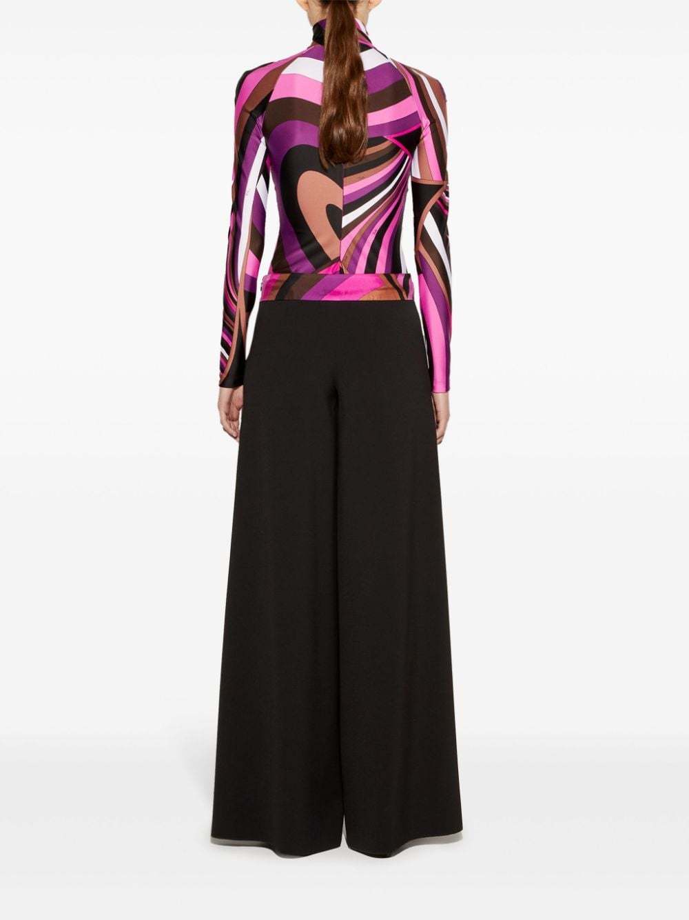 EMILIO PUCCI IRIDE-PRINT TOP 