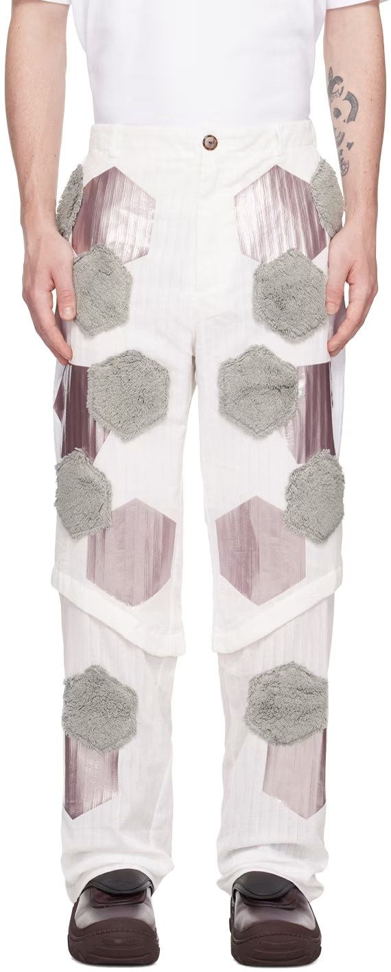 Kiko Kostadinov Straight-leg Casual Pants In Multi