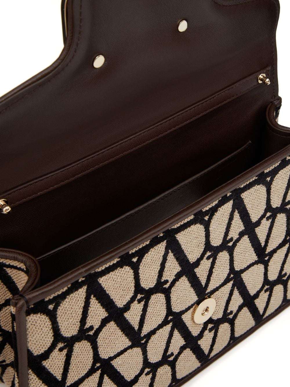 Valentino Toile Iconographe Vlogo Tote Bag In Black