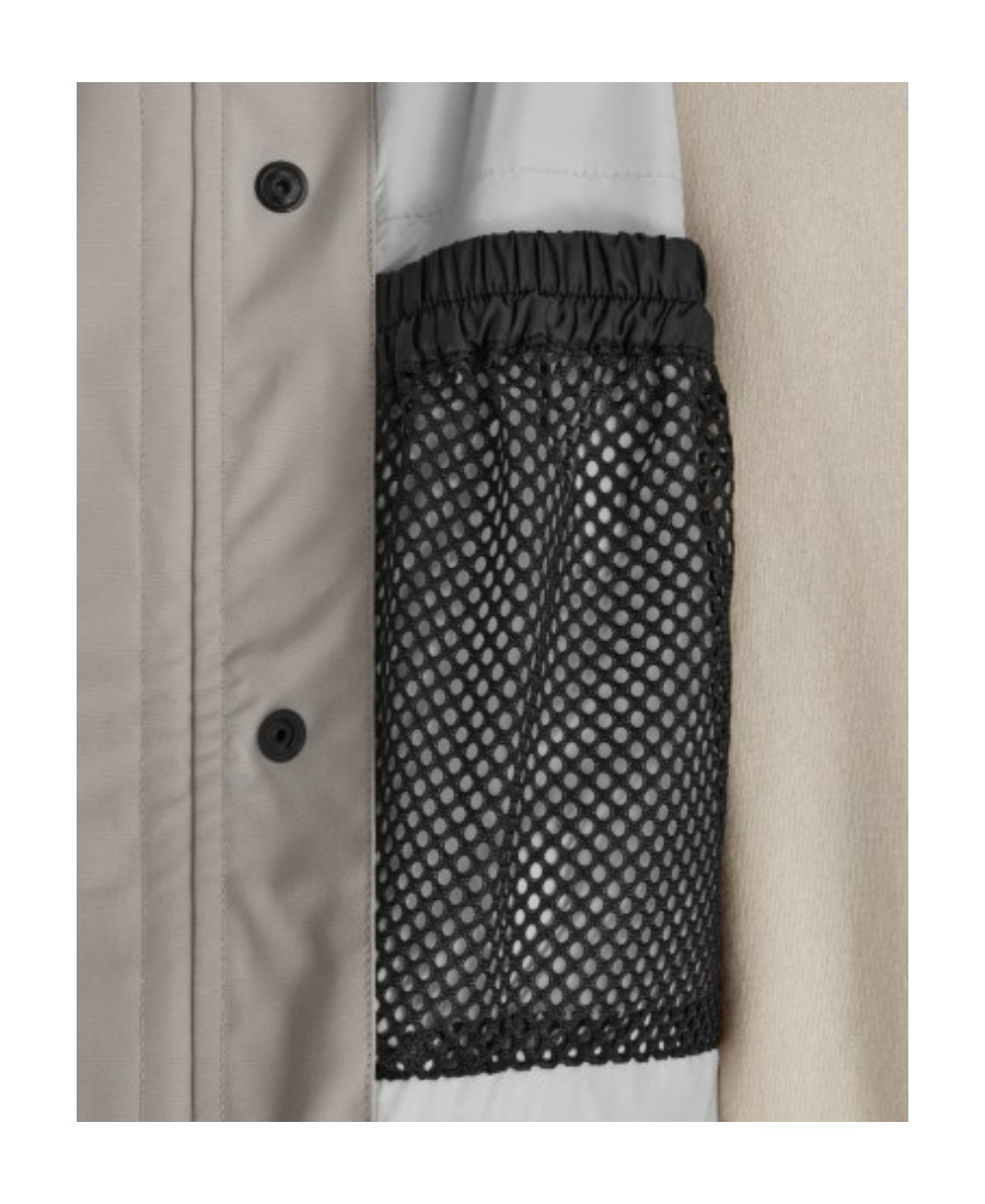 Canada Goose Lockeport Hooded Jacket In Gray