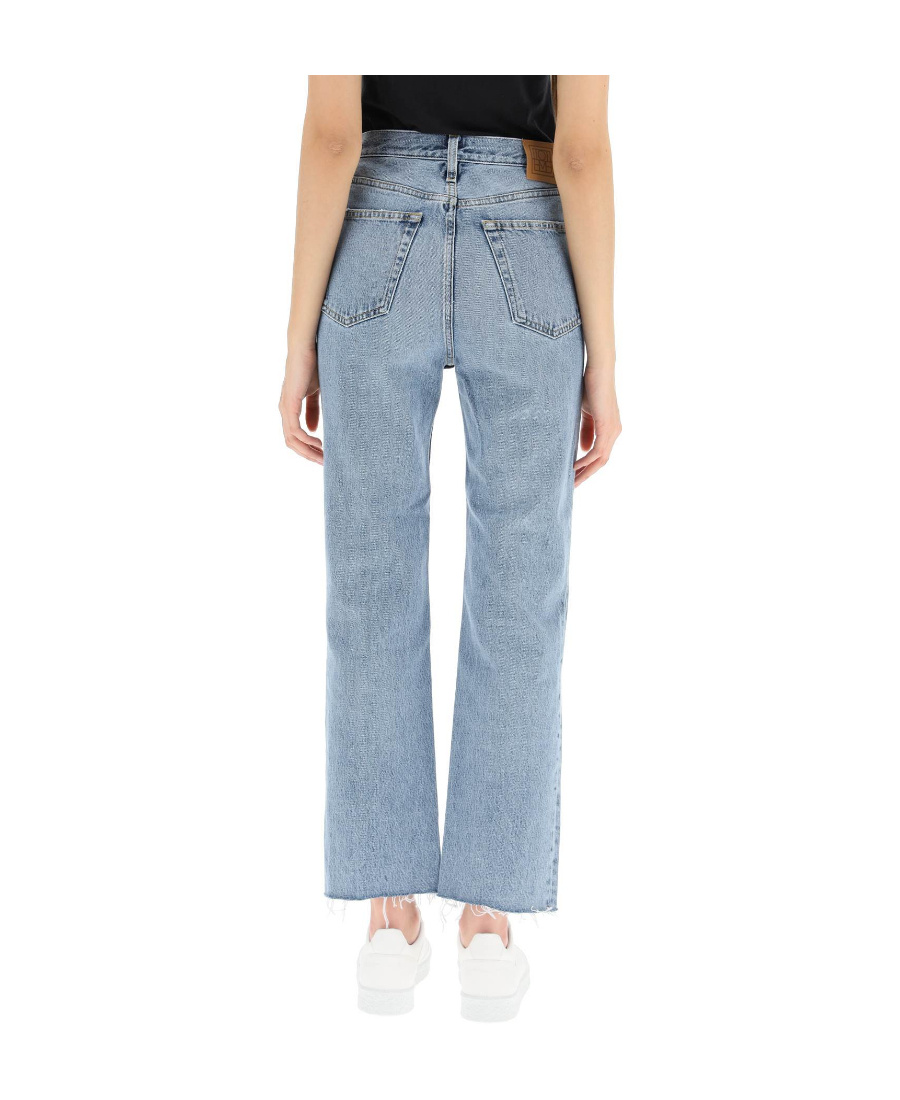 Totême Organic Cotton Straight Leg Jeans In Blue