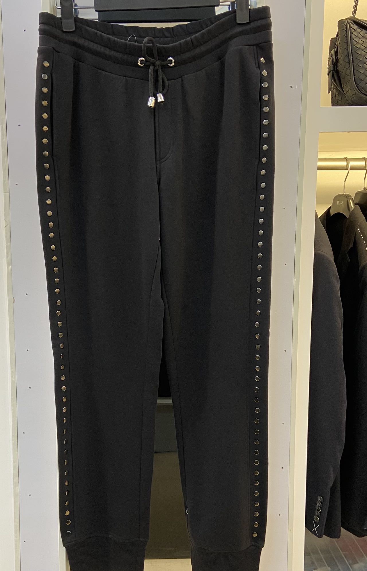 Just Cavalli Elastic Waist Sweatpants In Black