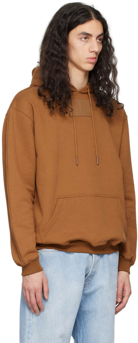 VTMNTS BIG RUBBER PATCH HOODED HOODIE 
