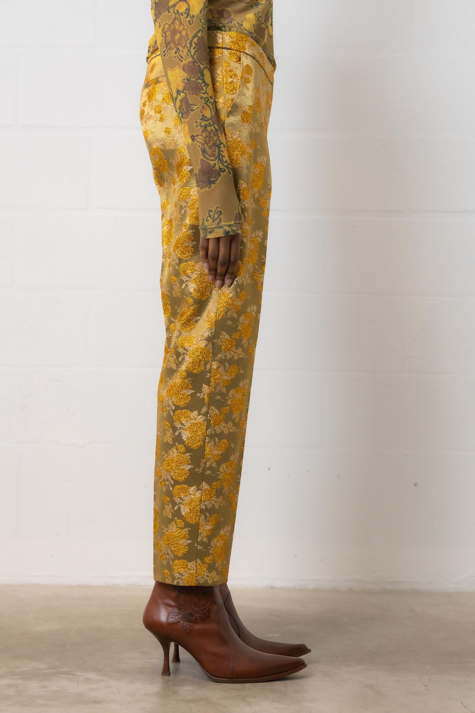 Dries Van Noten Multi-pocket Casual Pants In Brown