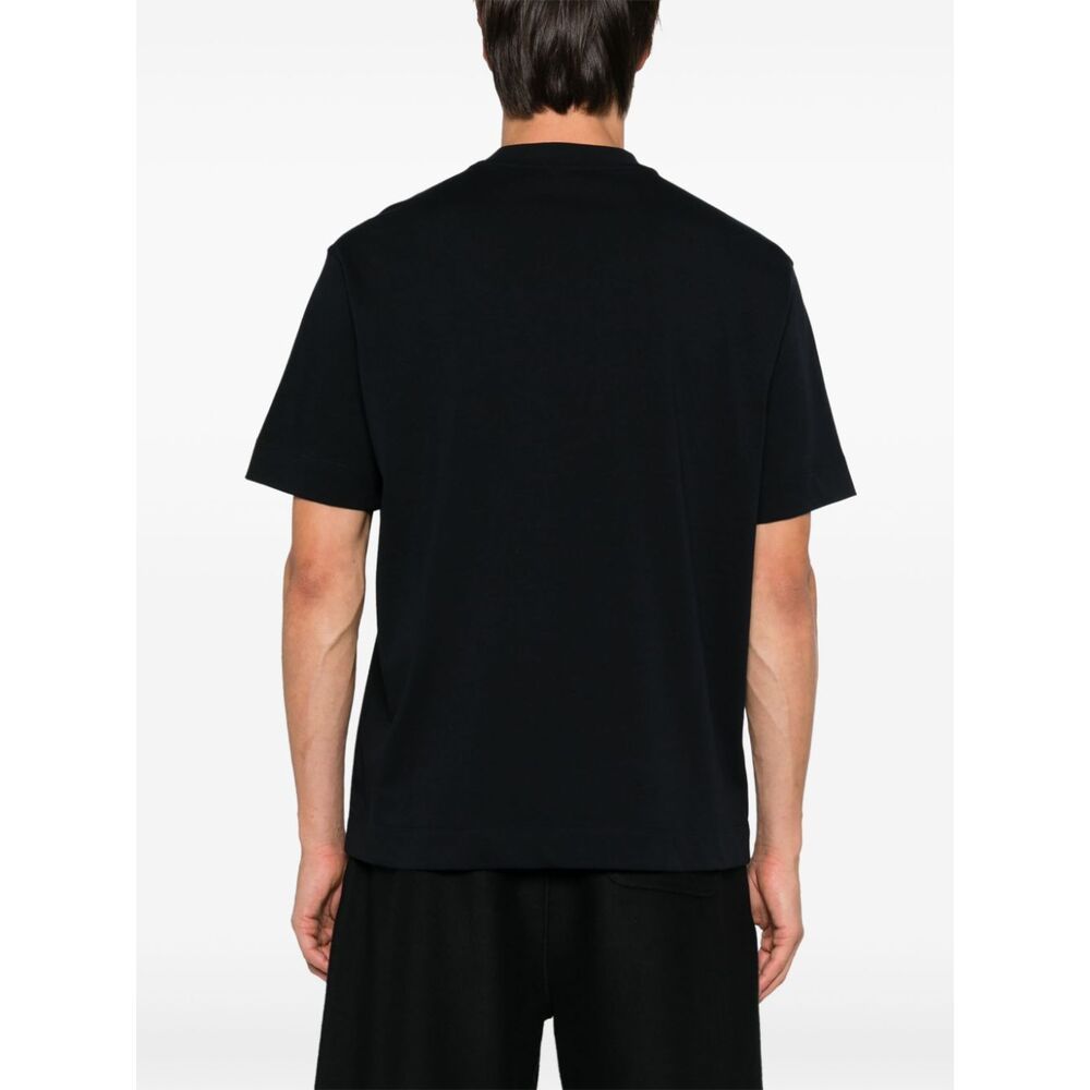 Emporio Armani Short-sleeved T-shirt In Black
