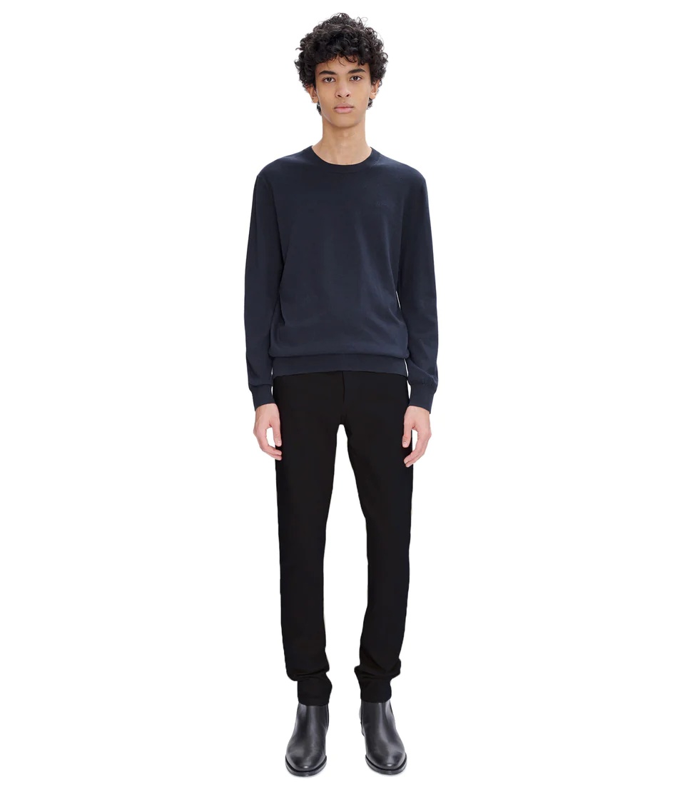 Apc Black New Standard Jeans In Black