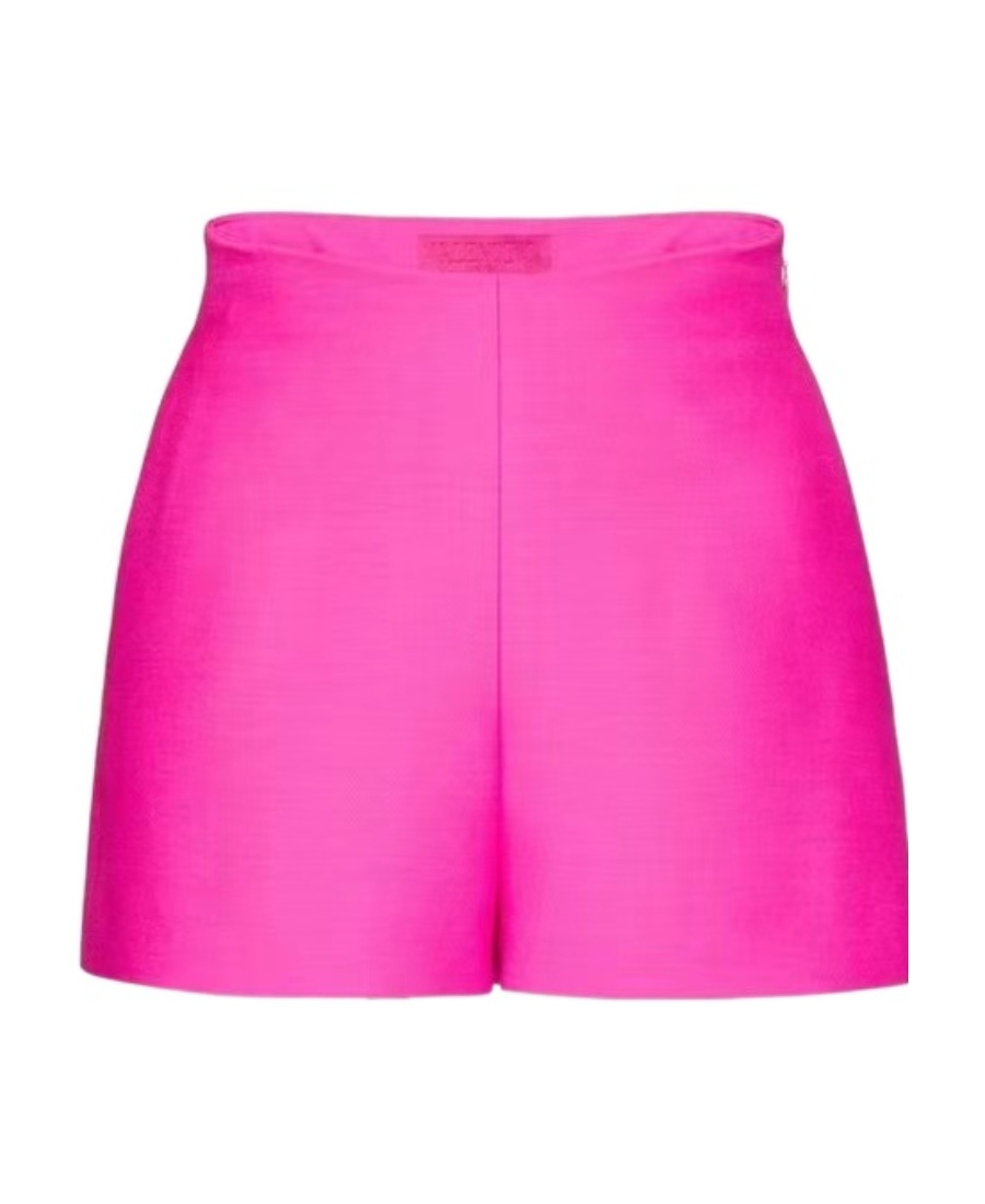 Valentino High-waisted Mini Shorts In Pink