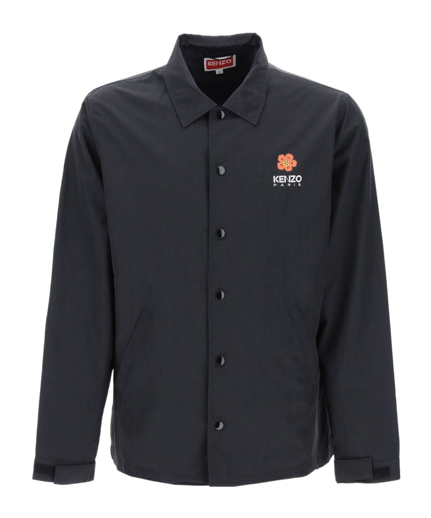Kenzo Boke Placed Light Coach Jacket In Black
