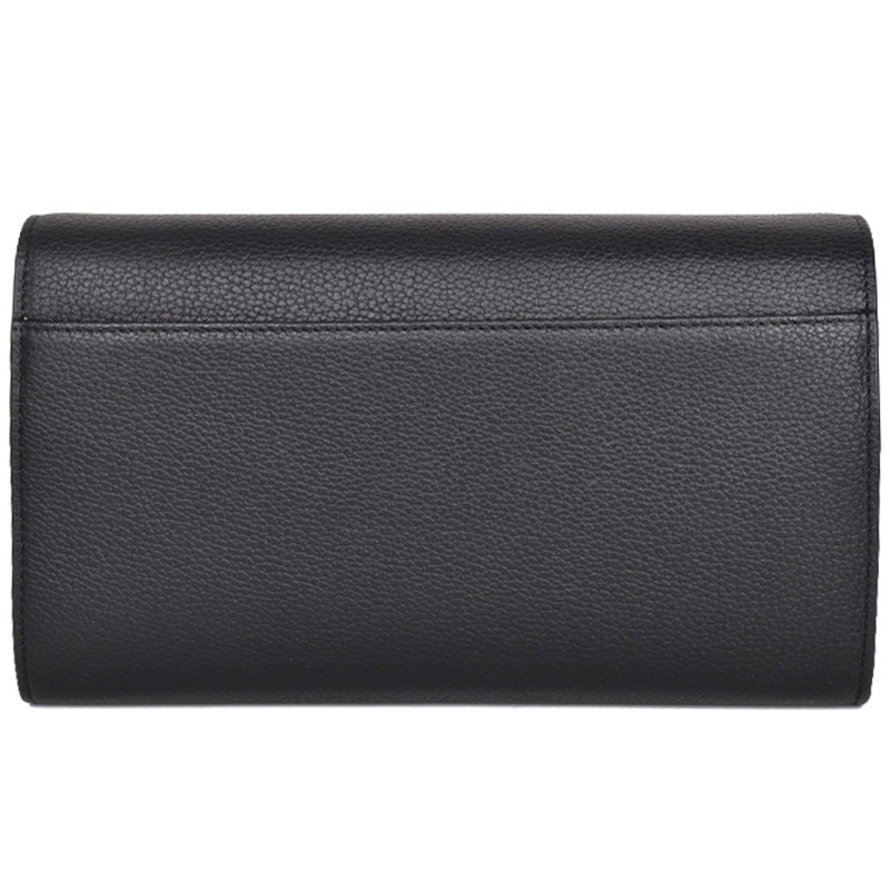 Mcm Litchi Emblem Single Shoulder Bag In Black