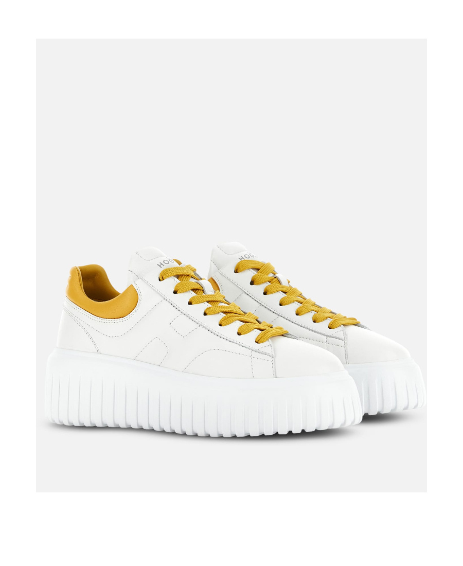 Hogan Sneakers H-stripes White In White
