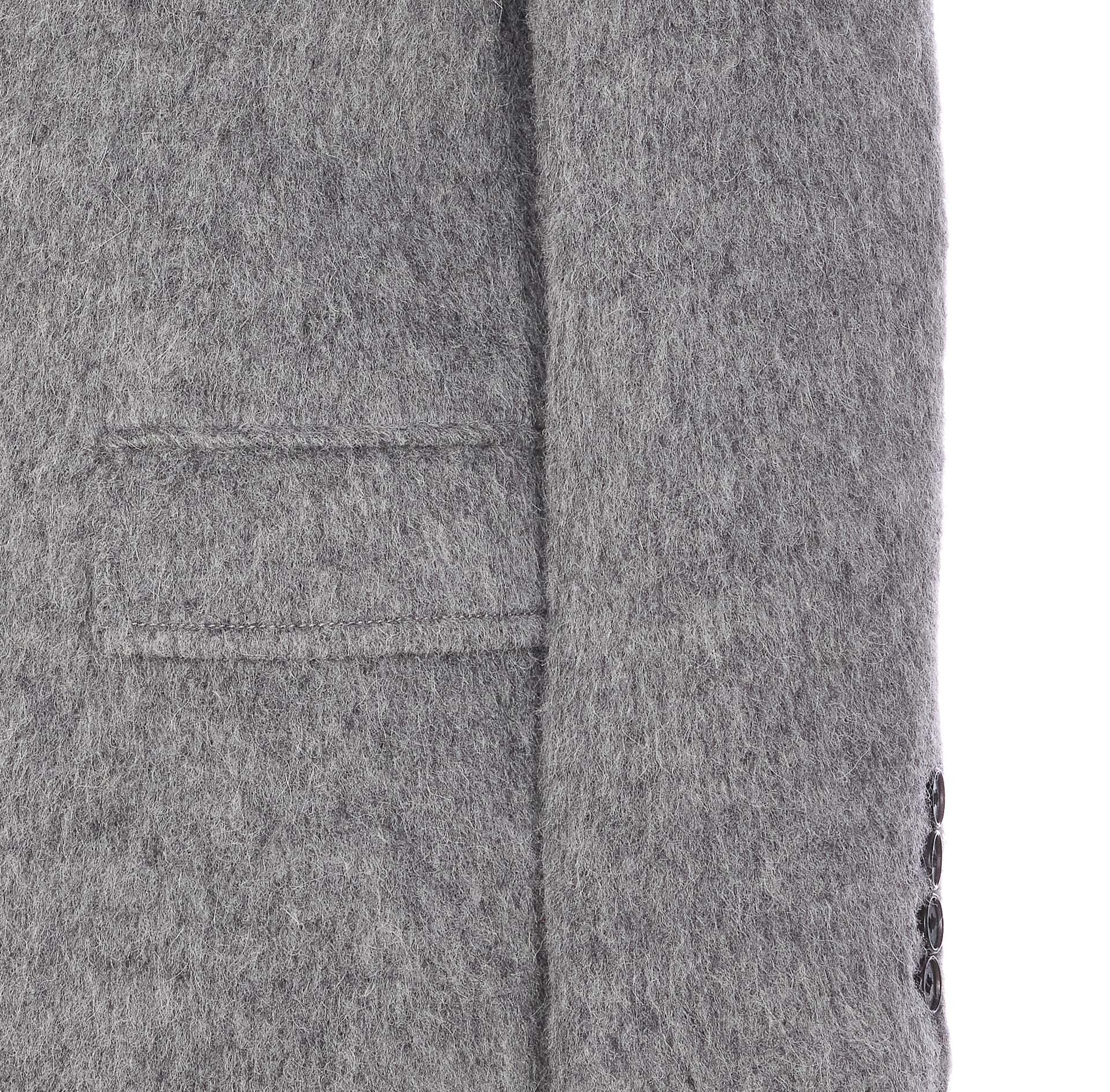 Dunst Unisex Alpaca Blazer Coat In Gray