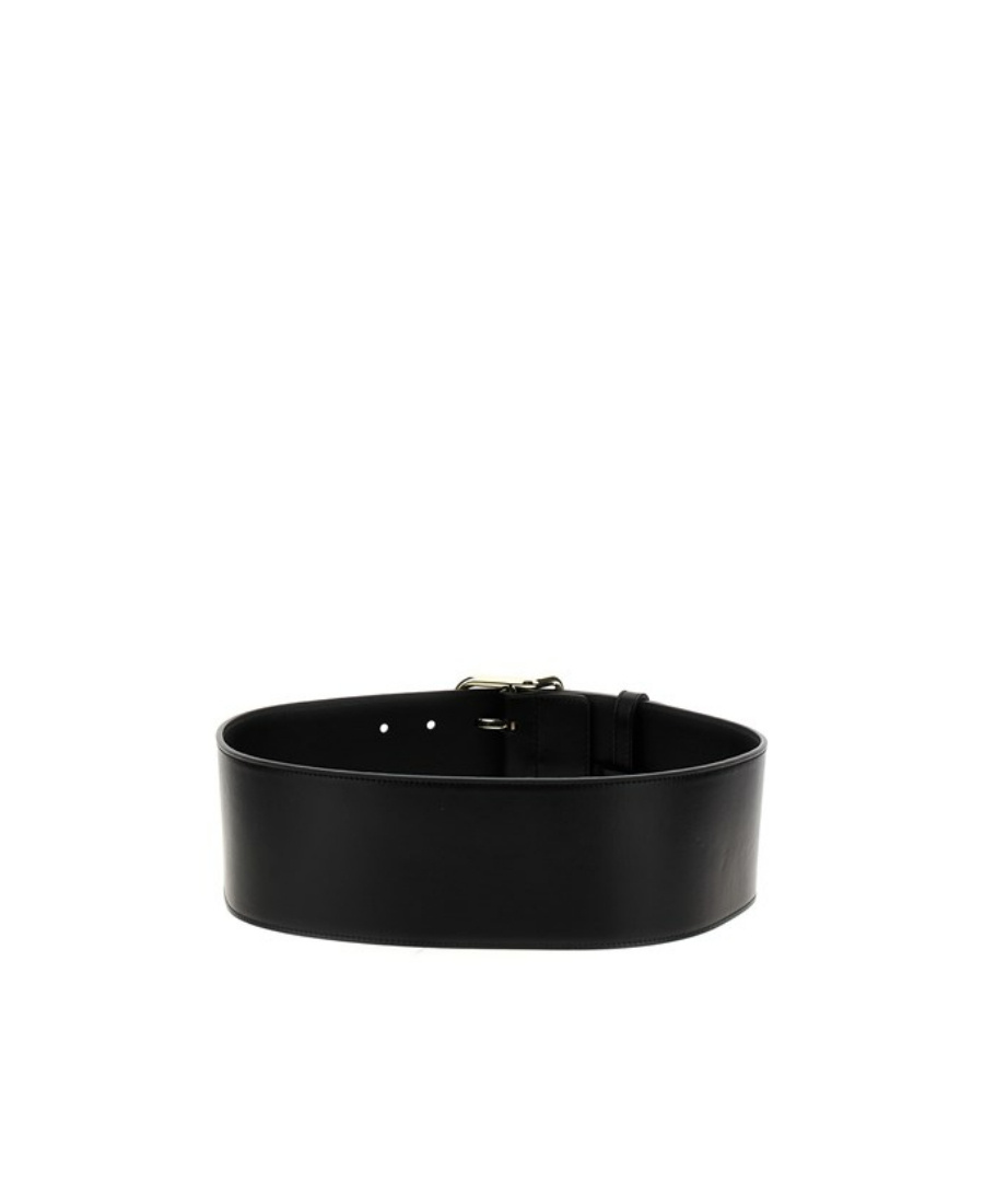 Chloé Leather Belt In Black