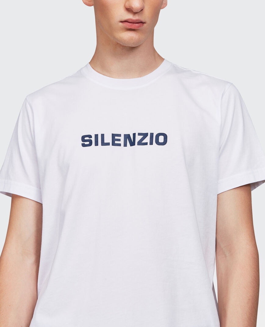 ASPESI 'SILENZIO' PRINT T-SHIRT