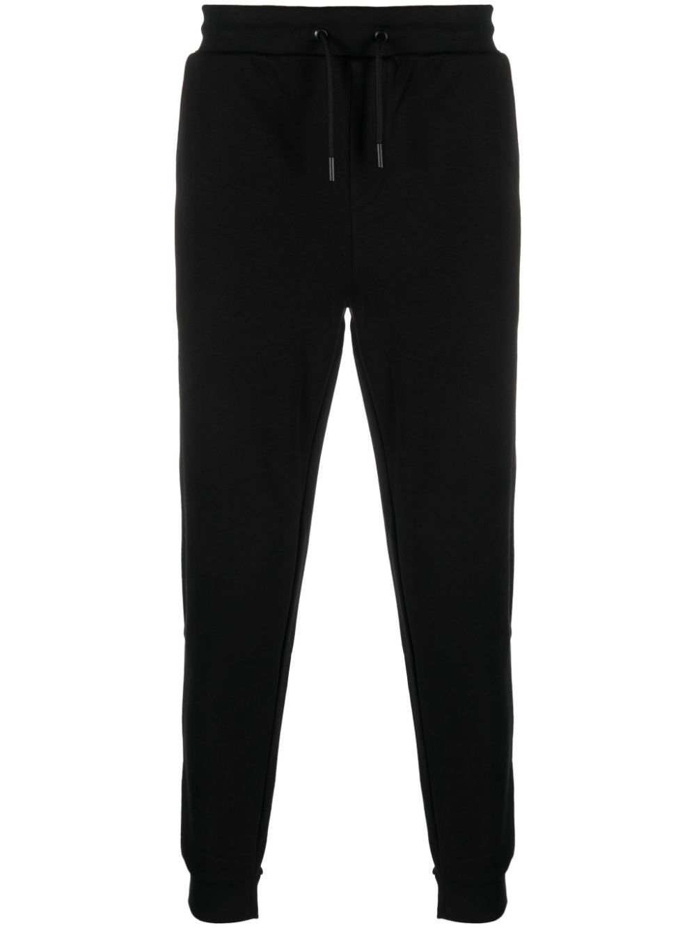Karl Lagerfeld Ikonik Karl Tapered Track Pants In Black