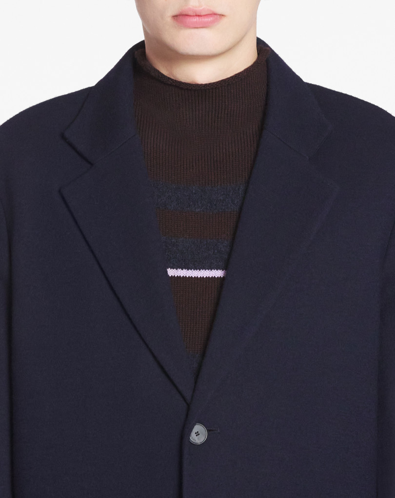 Lanvin Veste Décontractée Simple Boutonnage Pour Homme In Black