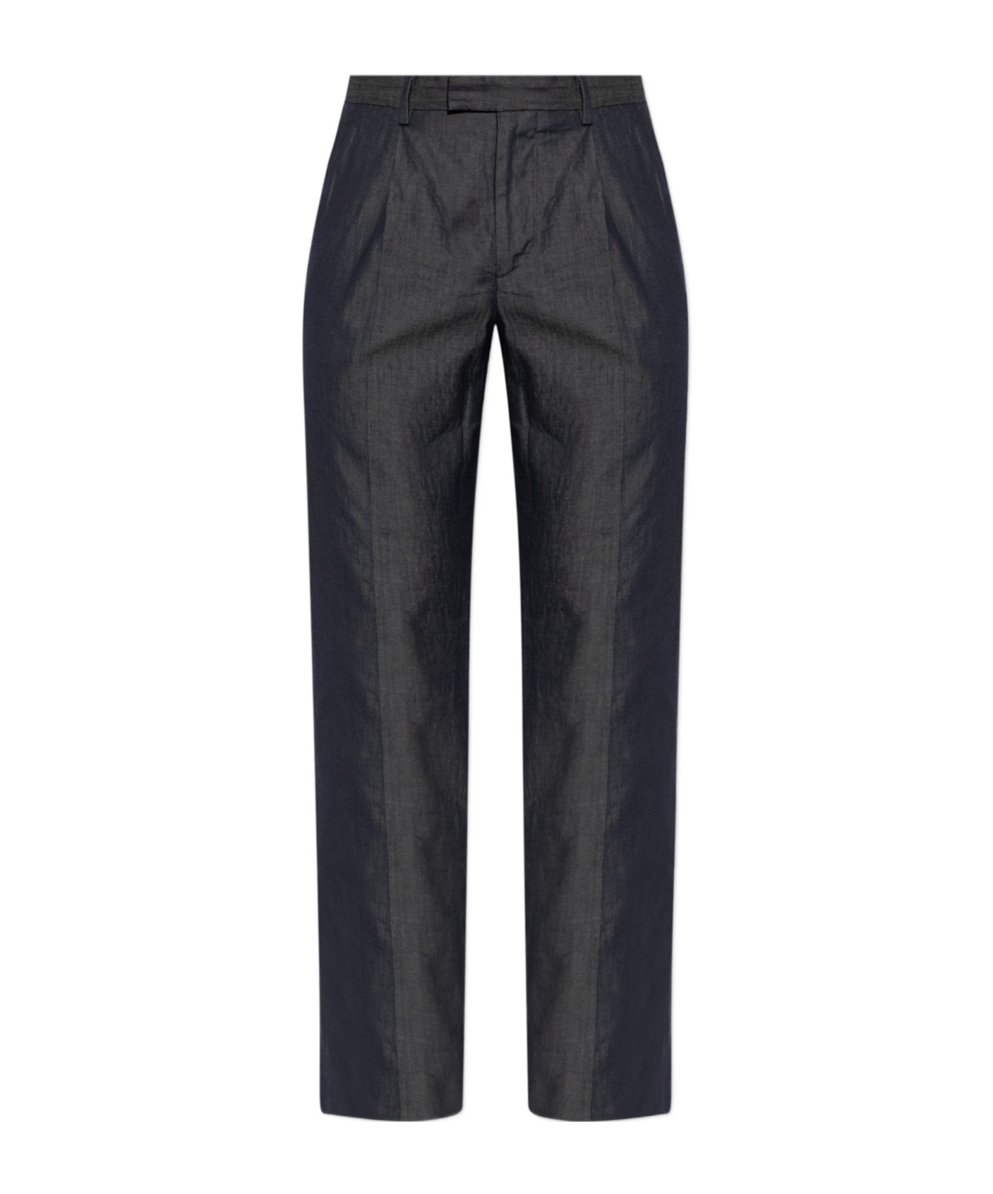 Shop Ps By Paul Smith Cotton Trousers In Black