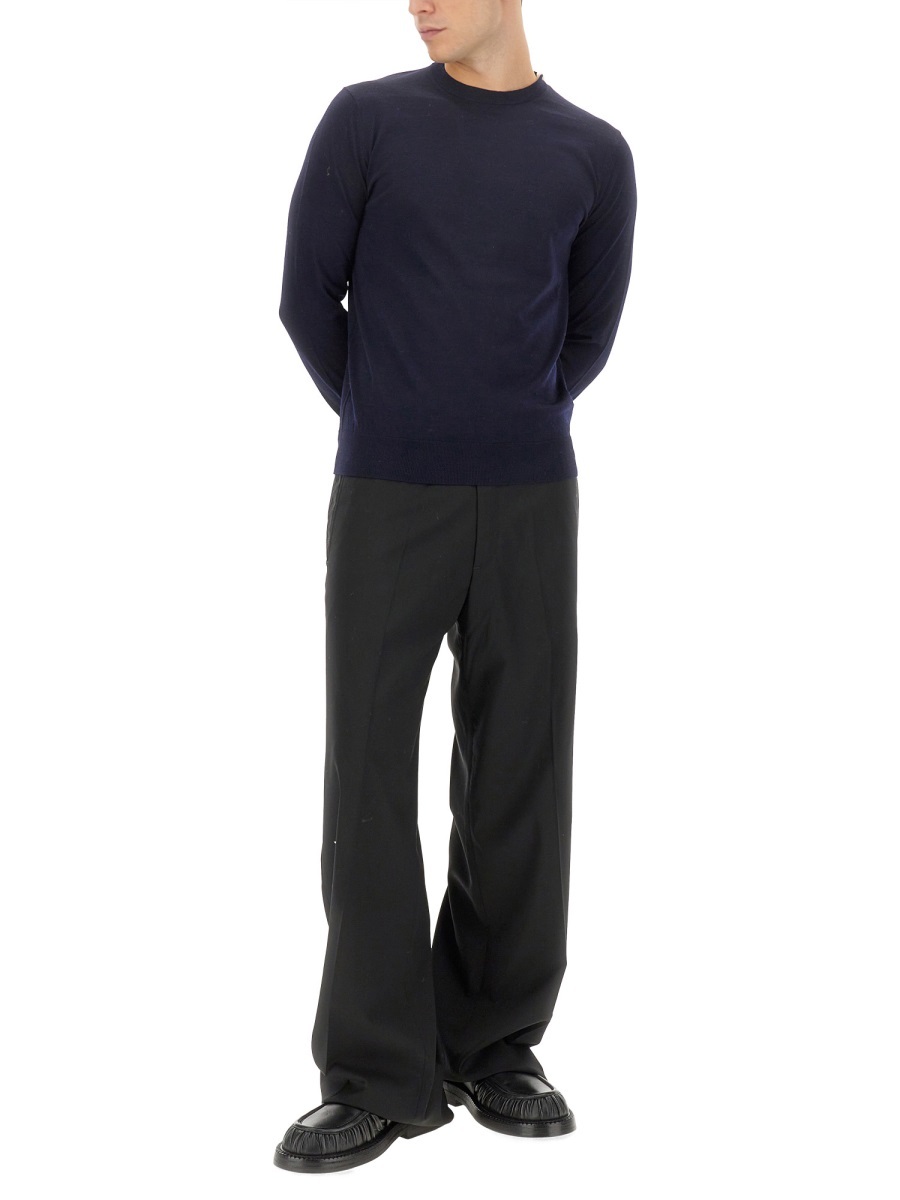 Ballantyne Wool Pullover In Black