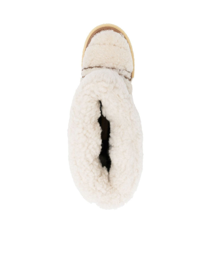 Isabel Marant Off-white Zimlee Snow Boots In Nude