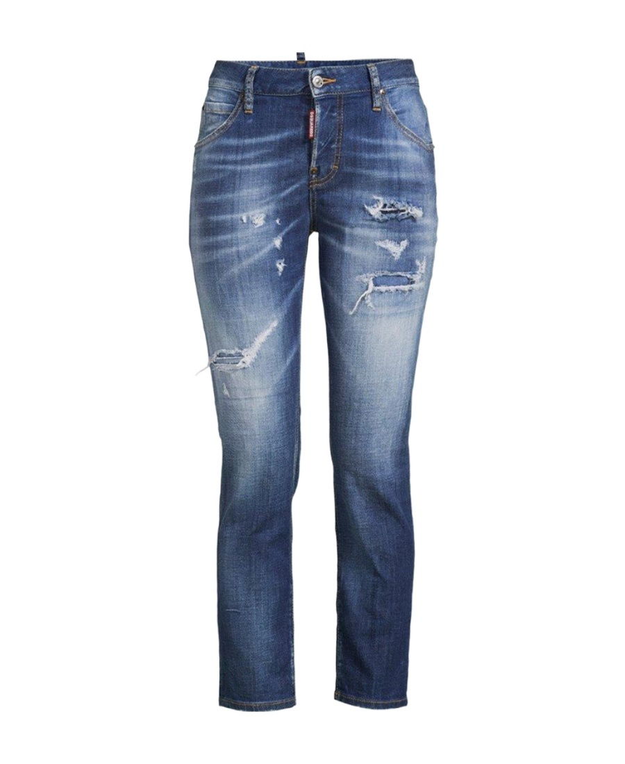 DSQUARED2 BELT-LOOP JEANS