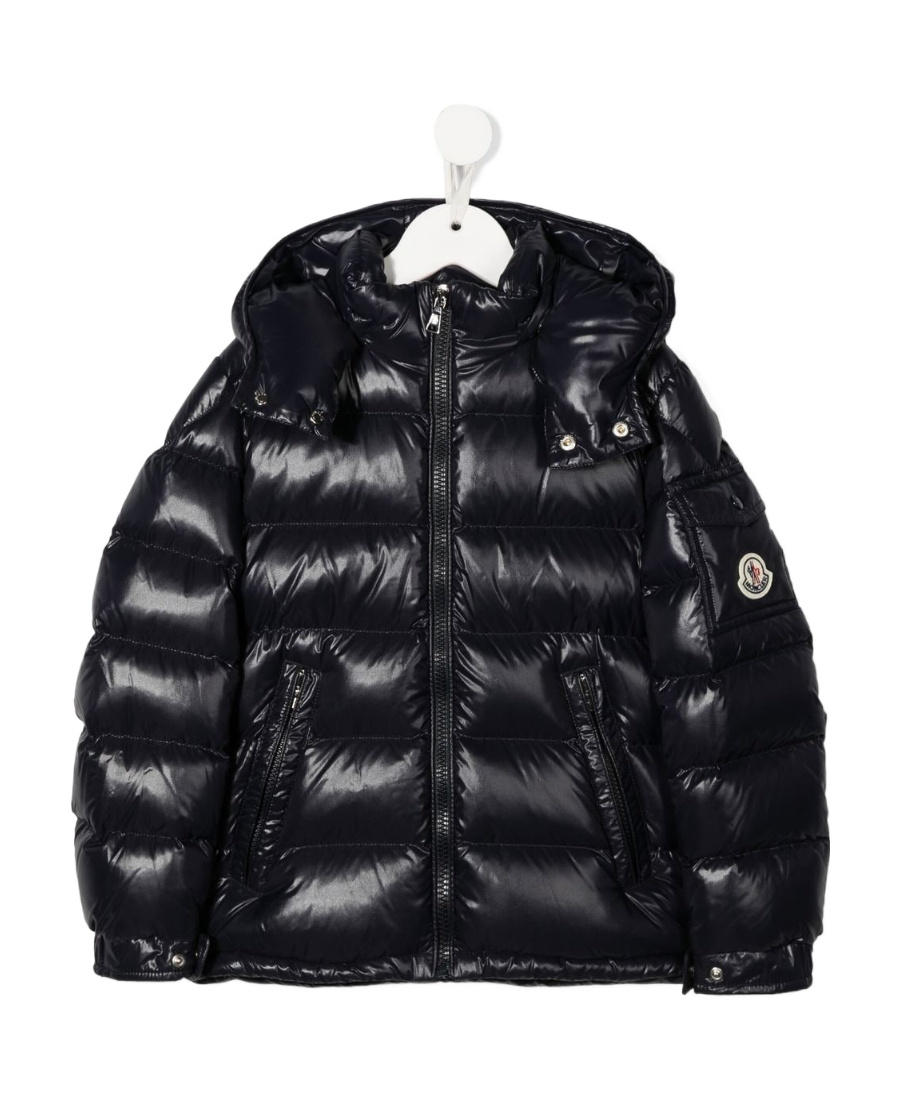 Moncler New Maya Down-filled Padded Jacket In Black