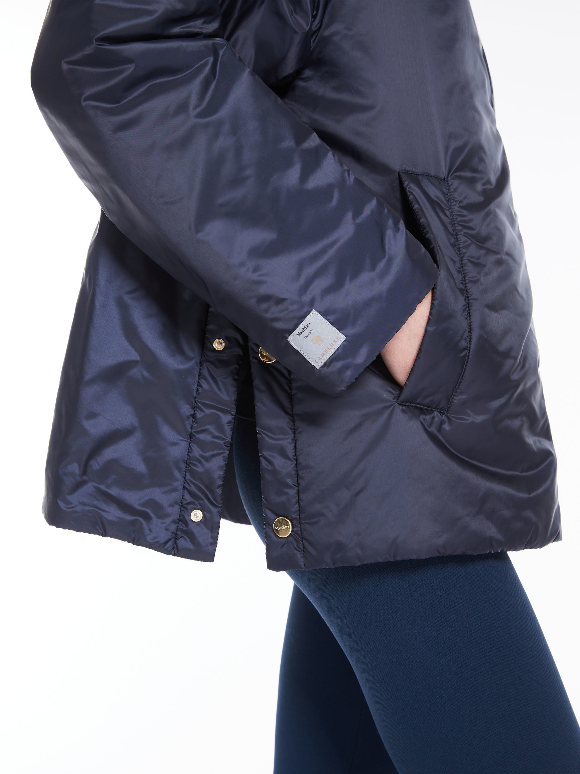 Max Mara Zipper Casual Jacket In Black