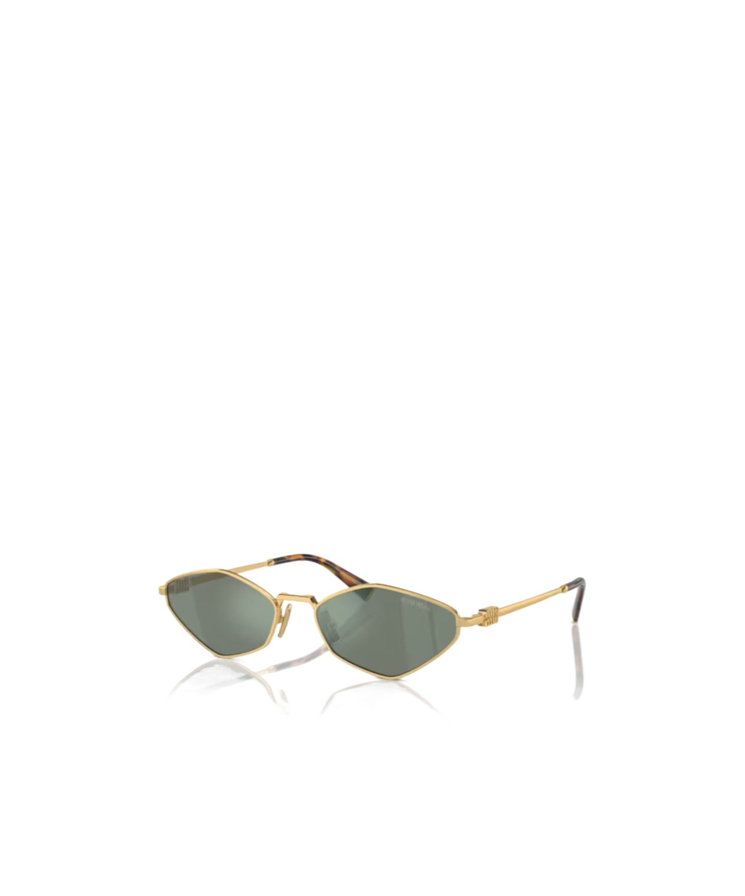 Miu Miu Geometric Frame Sunglasses