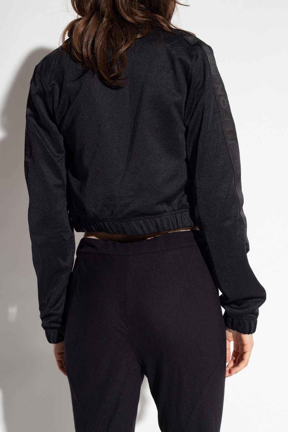 Shop Heron Preston Logo Casual Jacket In Black